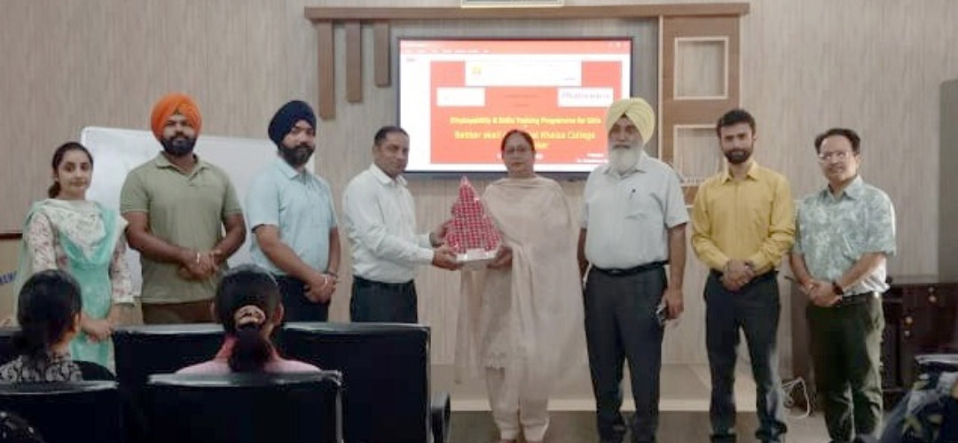 7-day employability and skill training program started at Khalsa College.
